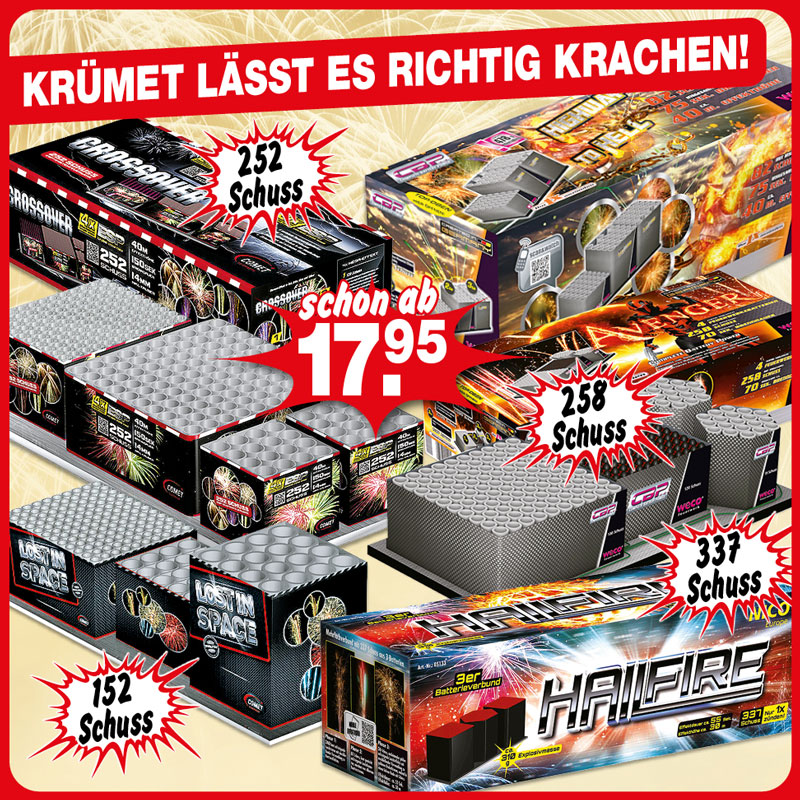 Feuerwerk ab 28.12.2024