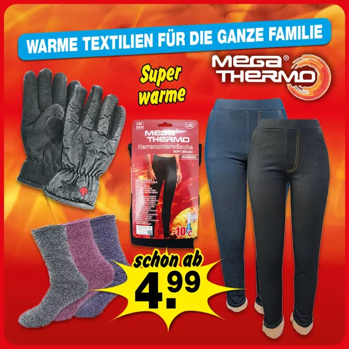 Mega Thermo Textilien