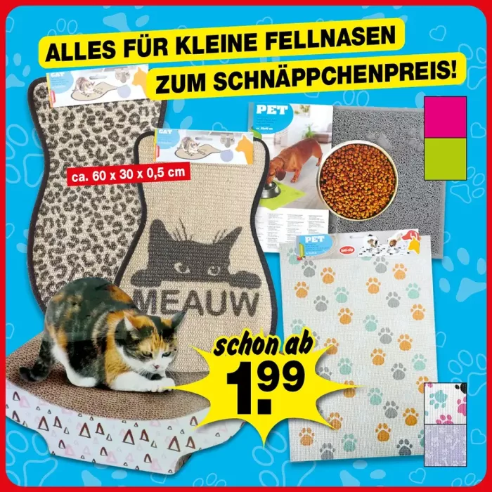 Alles für kleine Fellnasen