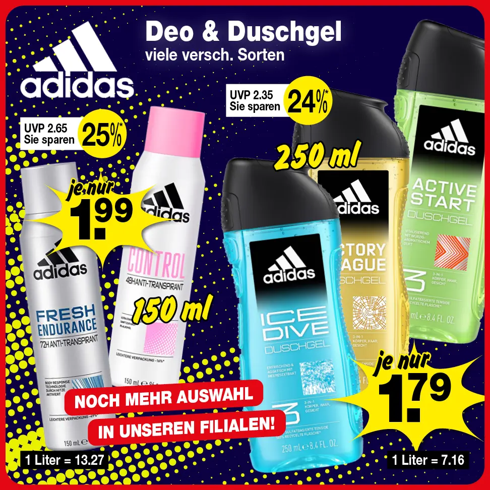 adidas Deo & Duschgel