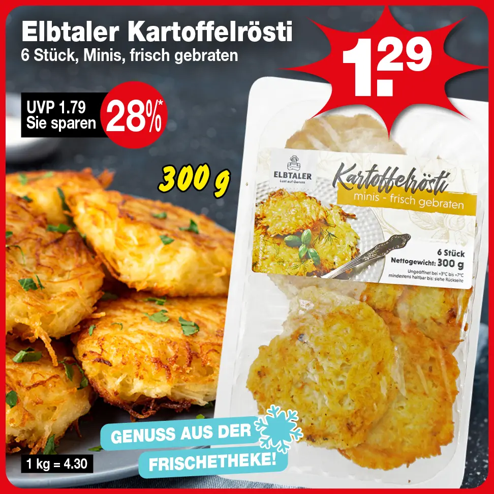 Elbtaler Kartoffelrösti