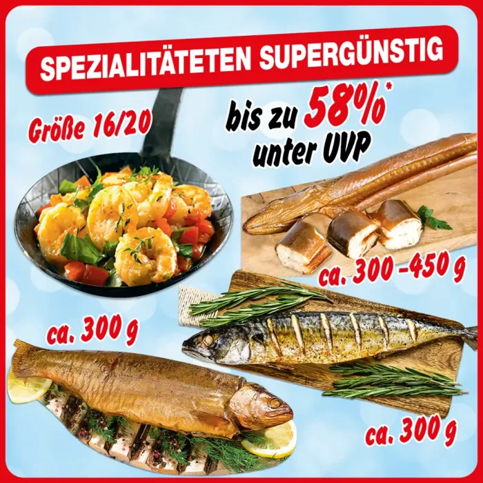 Fisch zu Knaller Preisen